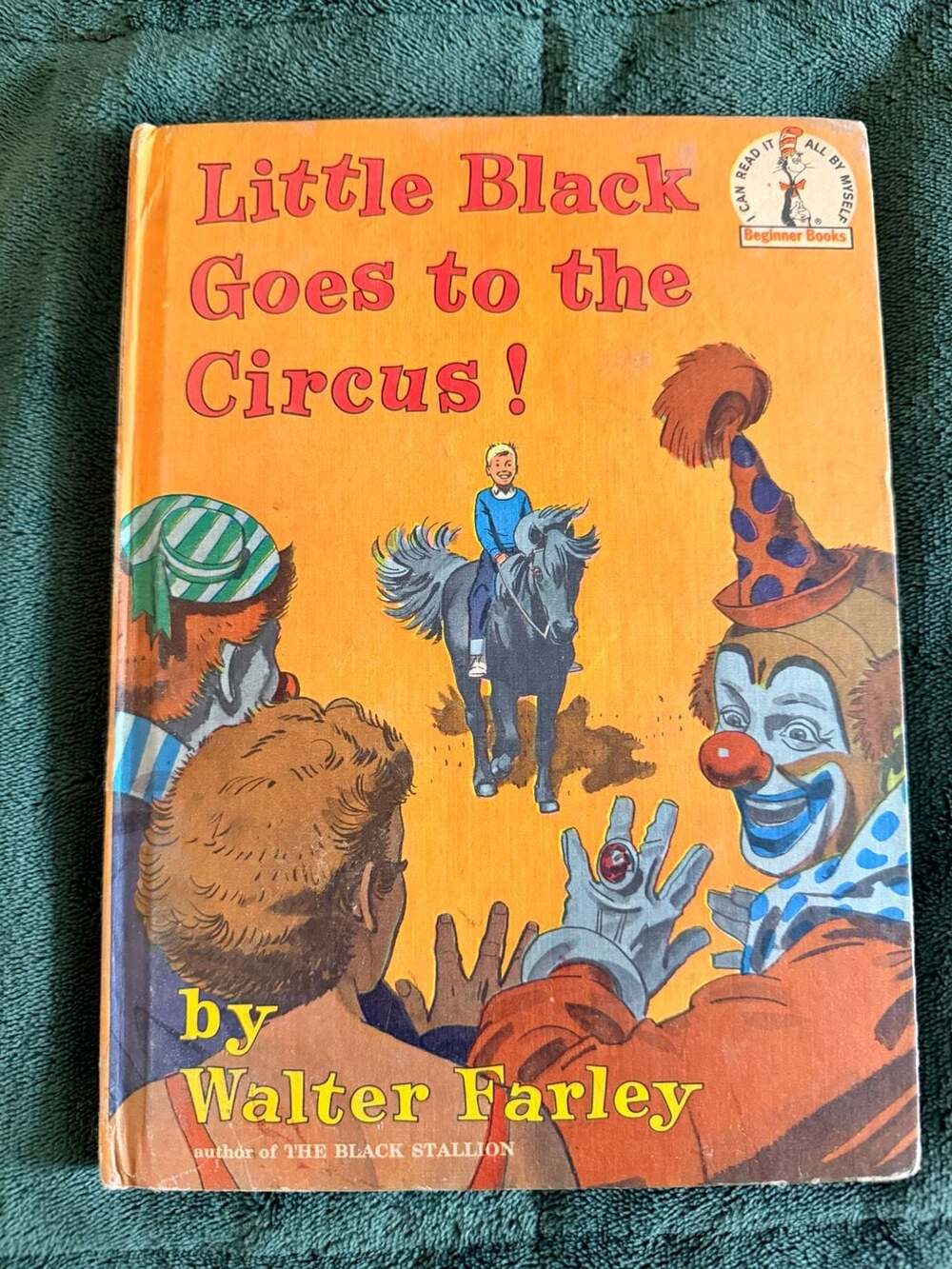 Little Black Goes to the Circus! Walter Farley (1963 Beginner Books Hardcover)